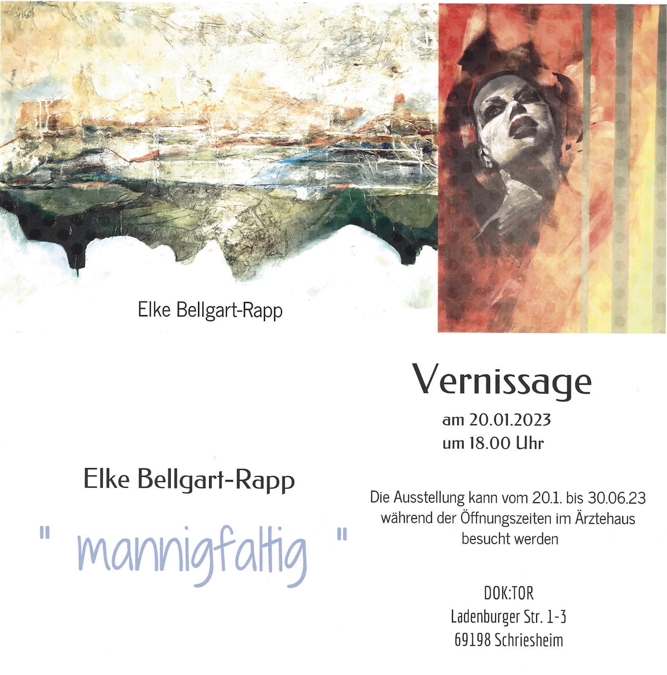 Einladung Vernissage